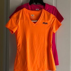 Girls FILA workout Tops. Size L/14